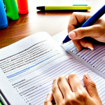 **A person intensely studying CFA curriculum books, surrounded by highlighters and notes, conveying focus and determination.**